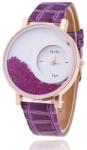 MxRe Lila női karóra, csúszó kövekkel 24oc
