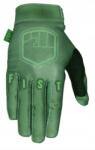 fist Strapped Olive kerékpáros kesztyű, Size L, poliészter, tépőzáras (F-GS-01529-L)