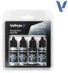 Acrylicos Vallejo VALLEJO TRUE METALLIC 77.101 Ezüstmetál akril airbrush festék 18 ml () (577251)