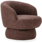 MOME Lila-barna forgó fotel Dali - MOME