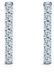 SAVICKI Cercei Share Your Love: aur alb, diamante de laborator - savicki - 2 158,00 RON