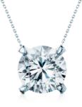 SAVICKI Colier aur alb 585 diamant alb de laborator 0.5 ct 45 cm - savicki - 4 288,00 RON