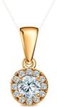 SAVICKI Pandantiv This is Love: aur galben, diamante - savicki - 3 791,00 RON