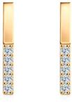 SAVICKI Cercei Share Your Love: aur galben, diamante - savicki - 2 268,00 RON