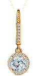 SAVICKI Pandantiv This is Love: aur galben, diamante de laborator - savicki - 4 157,00 RON