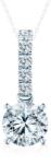 SAVICKI Pandantiv Share Your Love: aur alb, diamant de laborator