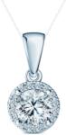 SAVICKI Pandantiv This is Love: aur alb, diamante de laborator - savicki - 4 170,00 RON
