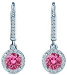 SAVICKI Cercei This is Love: aur alb, diamante roz de laborator, diamante de laborator - savicki - 11 915,00 RON