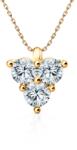 SAVICKI Colier aur 585 diamante albe de laborator 0.45 ct 45 cm