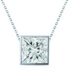 SAVICKI Colier aur alb 585 diamant alb 0.08 ct 42 cm - savicki - 2 864,00 RON