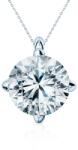 SAVICKI Colier aur alb 585 diamant alb de laborator 1 ct 42 cm - savicki - 5 541,00 RON