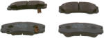 Bosch 0 986 424 760 Fékbetét készlet, első tengelyre, 17, 5mm vastag
