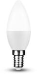 Qtek LED Izzó 5W E14 C37 Gyertya Fényforrás 2700K