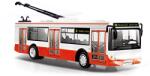 Rappa Trolibusz cseh megállókkal - 28 cm - Rappa