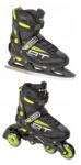 Raven Állítható görkorcsolya Raven Profession 3 az 1-ben Black/Lime