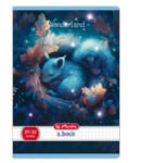 Herlitz Állatos Wonderland kockás füzet, Mókus (A5/27-32) (H_2025_400200759_m)