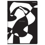 Herlitz Matt fóliás 60 lapos füzet, Zebra, vonalas (A5/60 lap) (H_2025_400183667_ze)