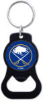 WinCraft Buffalo Sabres kulcstartó üveg nyitóval Black Ring (120284)