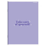 Herlitz Matt fóliás 60 lapos füzet, Lila, vonalas (A5/60 lap) (H_2025_400183667_l)