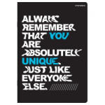 Herlitz Matt fóliás 60 lapos füzet, Always, vonalas (A5/60 lap) (H_2025_400183667_al)