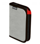 Herlitz kihajtható tolltartó, 2 klapnis, szürke (H_2024_09495040)