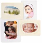 Art-Pol Képkeret 4 Képhez 10x15 kollázs multikeret Elegáns Glamour Bézs (169265)