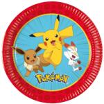  Pokémon Next Generation papírtányér 8 db-os 20 cm FSC (PNN98392) - sandori