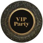  Party Gold VIP papírtányér 8 db-os 18 cm (PKK766533) - sandori