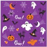  Halloween Graphics on Purple szalvéta 20 db-os 33x33 cm (PKK056916) - sandori
