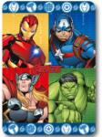  Bosszúállók Hero Force polár takaró 100x140cm (FML352723) - sandori