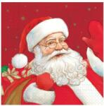  Karácsonyi Santa Claus szalvéta 20 db-os 33x33 cm FSC (PNN96464)