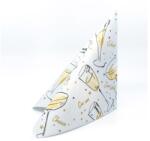 Mank Szilveszteri textilhatású szalvéta "Cheers" 40x40 cm 50 lap/csomag