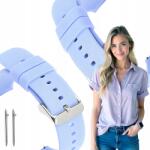 Polax Óraszíj 22mm, szilikon, lilac, 22mm szélesség (CG4)