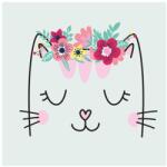  Cicás Flowers Wreath szalvéta 20 db-os 33x33 cm (PKK057050) - sandori