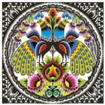  Állatos Folk Peacocks szalvéta 20 db-os 33x33 cm (PKK763778) - sandori