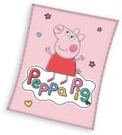  Peppa malac Happy coral fleece polár takaró 110x140cm (CBX224051PP) - sandori