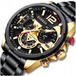 Curren Férfi Óra Curren Klasszikus Elegáns Kronográf Dátum Kijelző 5 Színben (Zegarek męski Curren 8395 na bransolecie)