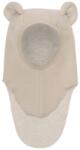 HUTTEliHUT Cagulă dublată lână merinos fleece Huttelihut - Camel Melange