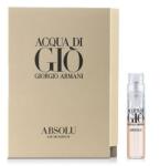 Giorgio Armani Acqua di Gio Absolu Pour Homme Eau de Parfum Sample Spray 1.2 ml за мъже Парфюми