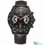 Winner Ceas barbatesc Forsining, model sport, curea din piele neagra, mecanism automatic, calendar complet + cutie cadou (FSG146814681) Ceas