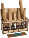 BeaverCraft Set de sculptura in lemn, in cutie BeaverCraft S53, 13 piese (BVRCS53)