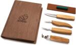 BeaverCraft Set de sculptura in lemn, in cutie BeaverCraft S09book, 6 piese (BVRCS09book)