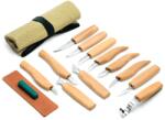 BeaverCraft Set de sculptura in lemn BeaverCraft S10, 14 piese (BVRCS10)