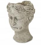 Art-Pol Virágtartó fedél fej 20 x 15 cm beton (121227)