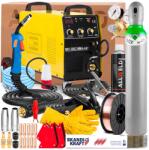 MAGNUM MIG 200/2 MMA hegesztőgép, 230V/400V, 200A, FLUX, Eurocsatlakozó, acélhoz, alumíniumhoz (U MI 200/2 KN MAPL)