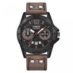 XINEW Ceas barbatesc Xinew brown calendar Ceas