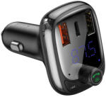 Baseus Transmitator Bluetooth / incarcator auto Baseus S-13 (Overseas Edition) - negru (emit/BT/Bas/CCTM-01/ne)