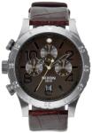 Nixon Ceas Nixon 48-20 Chrono Leather Brown Gator A363 1887 Ceas