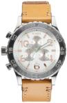 Nixon Ceas Nixon 42-20 Chrono Leather Natural/Silver A424 1603 Ceas