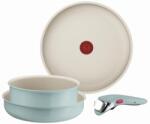 Tefal Set vase Tefal Ingenio Serenity L828S404 4 piese Antiaderent Design compact (L828S404)